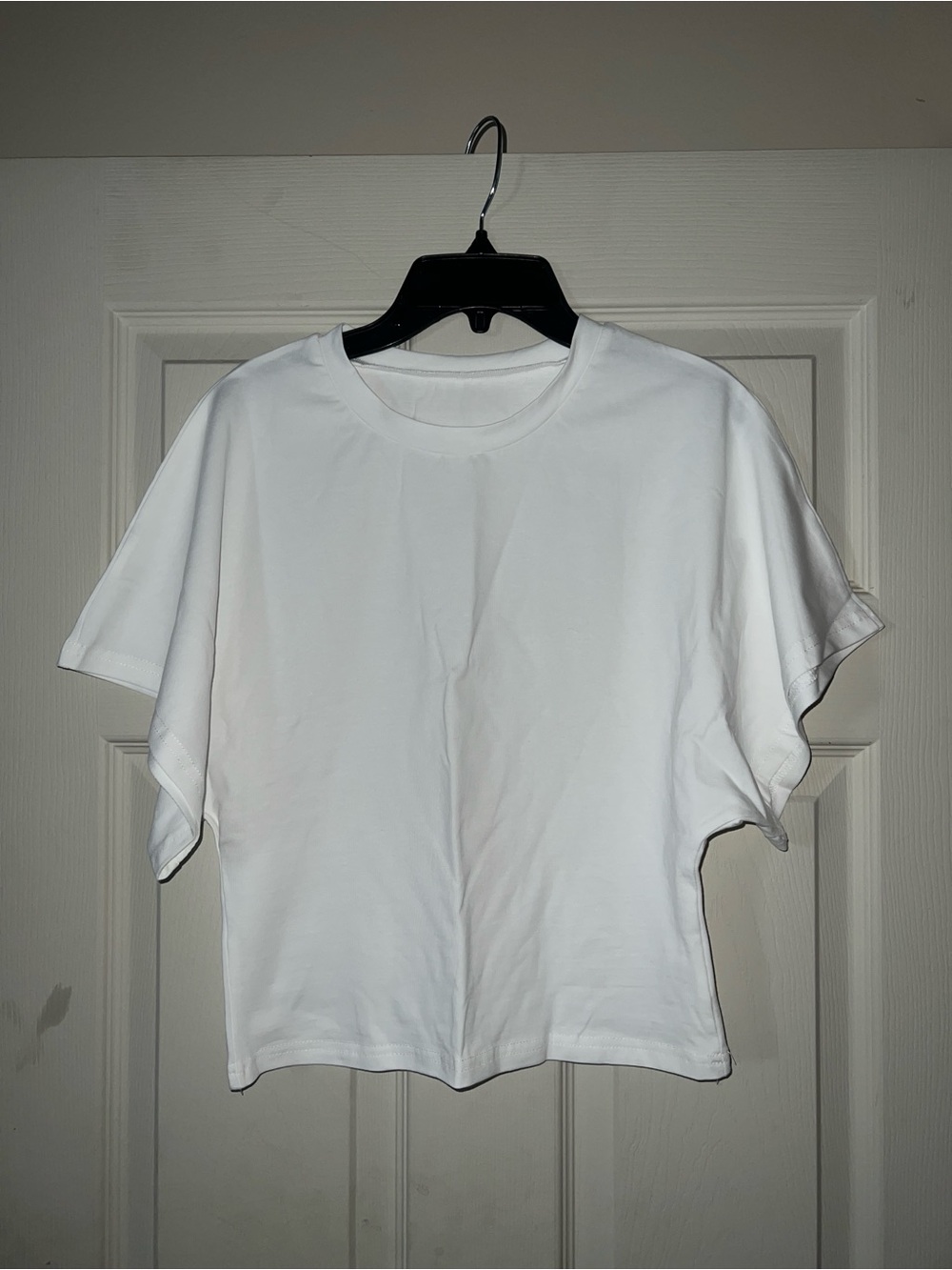 White cotton & elastane Shirt NWT - Size M
